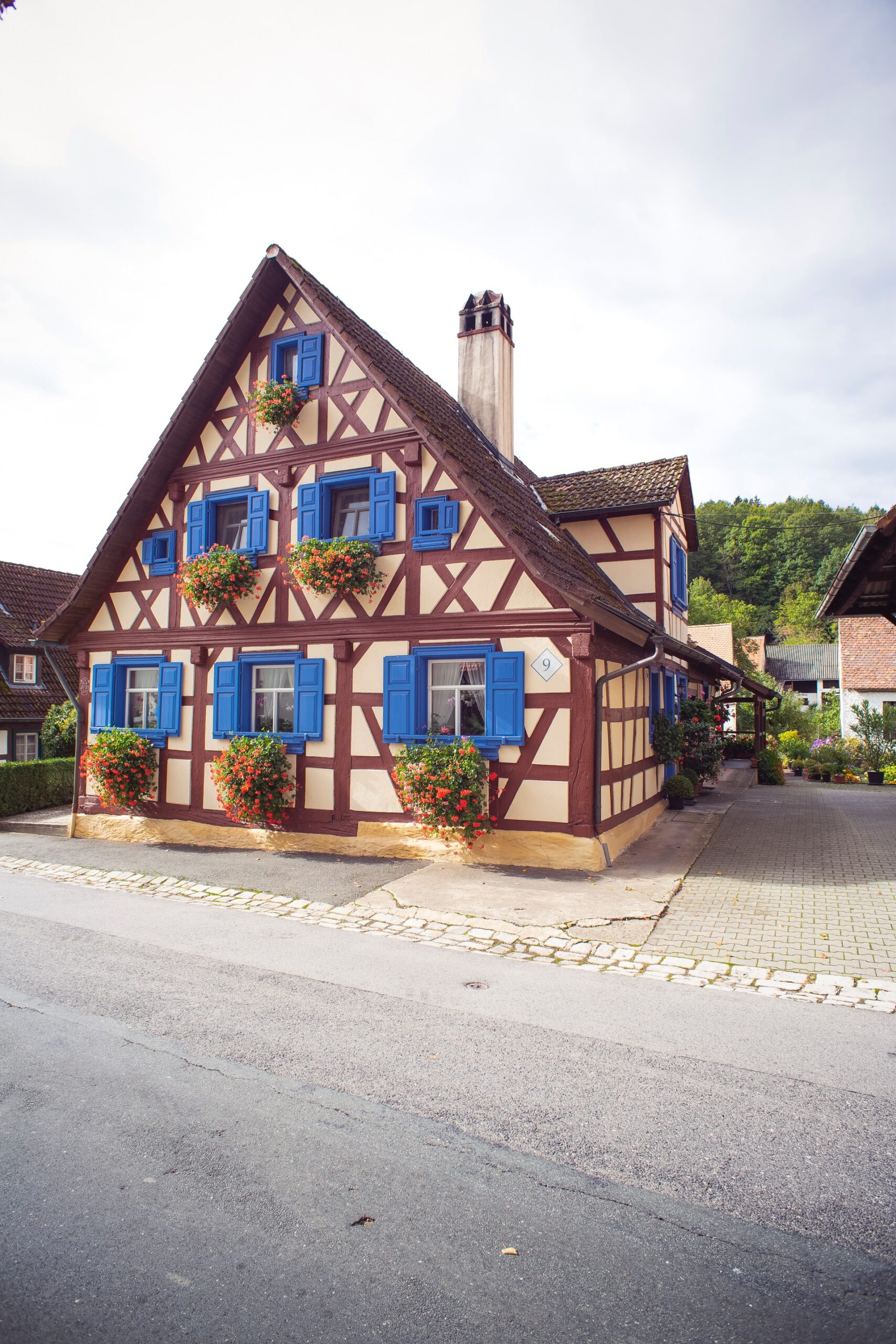 Traditional Franconian house.